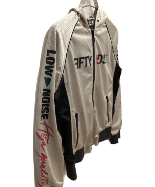 55DSL（フィフテーファイブディーエスエル）55DSL (フィフテーファイブディーエスエル) ジップパーカー ベージュ サイズ:SIZE Mの古着・服飾アイテム