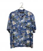 WACKO MARIAワコマリア）の古着「アロハシャツ」｜ブルー