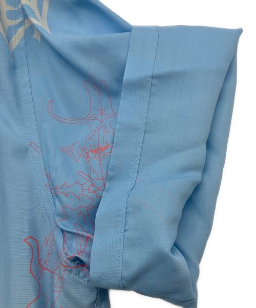 WACKO MARIA（ワコマリア）WACKO MARIA (ワコマリア) アロハシャツ ブルー サイズ:SIZE Lの古着・服飾アイテム
