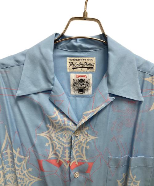 WACKO MARIA（ワコマリア）WACKO MARIA (ワコマリア) アロハシャツ ブルー サイズ:SIZE Lの古着・服飾アイテム