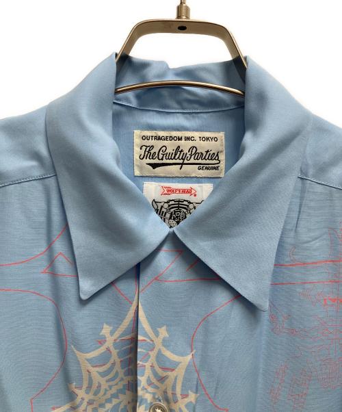 WACKO MARIA（ワコマリア）WACKO MARIA (ワコマリア) アロハシャツ ブルー サイズ:SIZE Lの古着・服飾アイテム