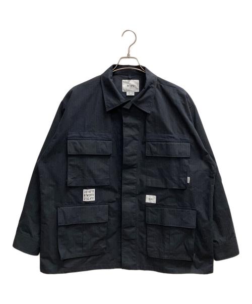 WTAPS（ダブルタップス）WTAPS (ダブルタップス) ジャングルシャツ ネイビー サイズ:SIZE X 03の古着・服飾アイテム