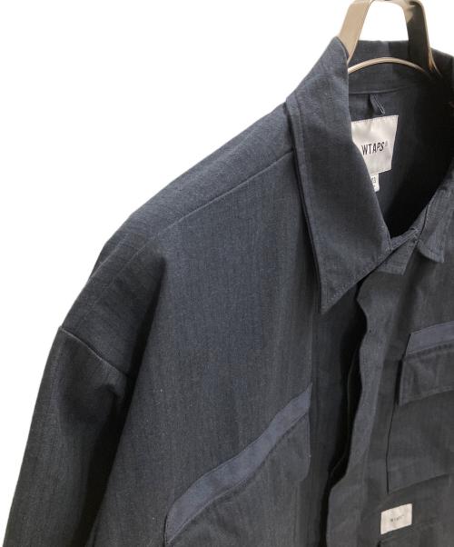 WTAPS（ダブルタップス）WTAPS (ダブルタップス) ジャングルシャツ ネイビー サイズ:SIZE X 03の古着・服飾アイテム