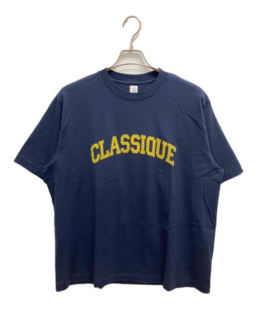 blurhms ROOTSTOCK（ブラームスルーツストック）blurhms ROOTSTOCK (ブラームスルーツストック) 半袖Tシャツ ネイビー サイズ:SIZE L 未使用品の古着・服飾アイテム