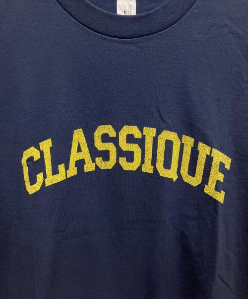 blurhms ROOTSTOCK（ブラームスルーツストック）blurhms ROOTSTOCK (ブラームスルーツストック) 半袖Tシャツ ネイビー サイズ:SIZE L 未使用品の古着・服飾アイテム