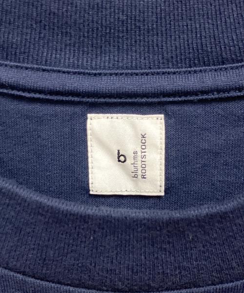 blurhms ROOTSTOCK（ブラームスルーツストック）blurhms ROOTSTOCK (ブラームスルーツストック) 半袖Tシャツ ネイビー サイズ:SIZE L 未使用品の古着・服飾アイテム