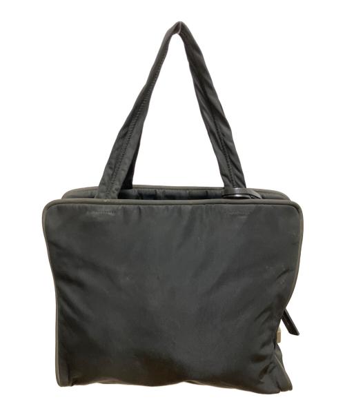 PRADA（プラダ）PRADA (プラダ) ナイロントートバッグ ブラックの古着・服飾アイテム