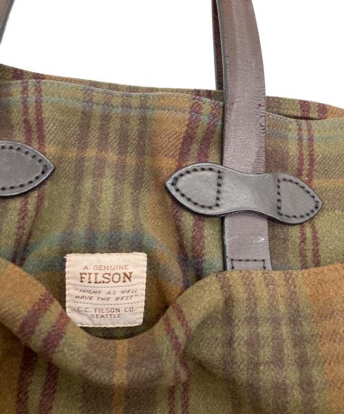 FILSON（フィルソン）FILSON (フィルソン) トートバッグ グリーンの古着・服飾アイテム