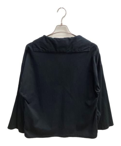 ORCIVAL（オーシバル）ORCIVAL (オーシバル) Cotton Twill Skipper Smock 長袖カットソー ネイビー サイズ:SIZE 4の古着・服飾アイテム