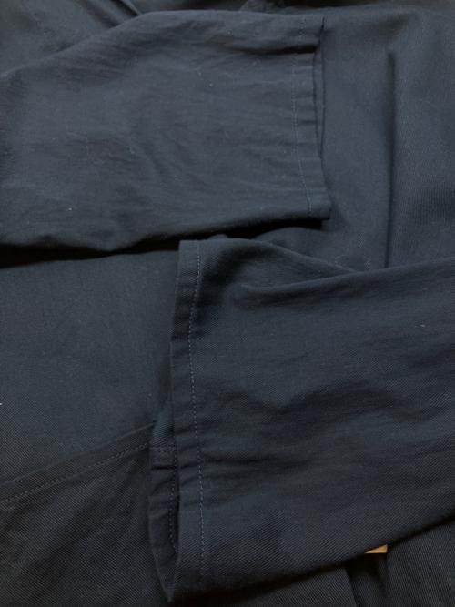 ORCIVAL（オーシバル）ORCIVAL (オーシバル) Cotton Twill Skipper Smock 長袖カットソー ネイビー サイズ:SIZE 4の古着・服飾アイテム