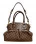 LOUIS VUITTON (ルイ ヴィトン) ダミエ トレヴィPM 2WAYバッグ ブラウン：110000円