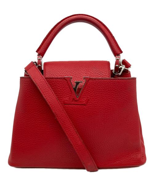 LOUIS VUITTON（ルイ ヴィトン）LOUIS VUITTON (ルイ ヴィトン) カプシーヌPM レッドの古着・服飾アイテム