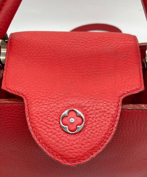 LOUIS VUITTON（ルイ ヴィトン）LOUIS VUITTON (ルイ ヴィトン) カプシーヌPM レッドの古着・服飾アイテム