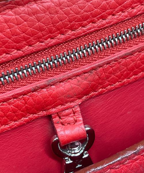 LOUIS VUITTON（ルイ ヴィトン）LOUIS VUITTON (ルイ ヴィトン) カプシーヌPM レッドの古着・服飾アイテム