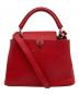 LOUIS VUITTON（ルイ ヴィトン）の古着「カプシーヌPM」｜レッド