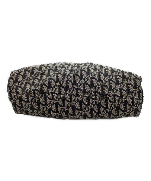 Christian Dior（クリスチャン ディオール）Christian Dior (クリスチャン ディオール) トロッター　ショルダーバッグ ベージュ×ブラックの古着・服飾アイテム