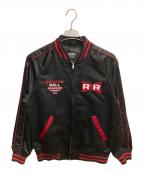 DRAGON BOLLドラゴンボール）の古着「レッドリボン軍 スカジャン」｜ブラック×レッド