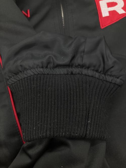 DRAGON BOLL（ドラゴンボール）DRAGON BOLL (ドラゴンボール) レッドリボン軍 スカジャン ブラック×レッド サイズ:SIZE Lの古着・服飾アイテム