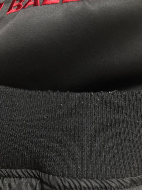 DRAGON BOLL（ドラゴンボール）DRAGON BOLL (ドラゴンボール) レッドリボン軍 スカジャン ブラック×レッド サイズ:SIZE Lの古着・服飾アイテム