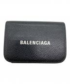 BALENCIAGAバレンシアガ）の古着「3つ折り財布」｜ブラック