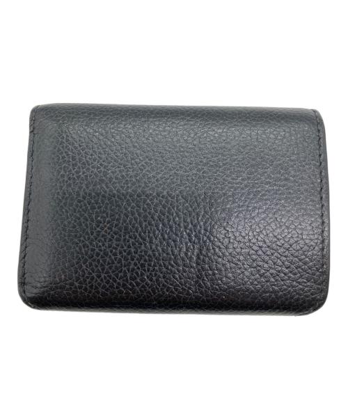 BALENCIAGA（バレンシアガ）BALENCIAGA (バレンシアガ) 3つ折り財布 ブラックの古着・服飾アイテム