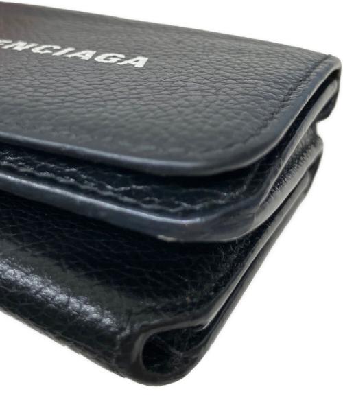 BALENCIAGA（バレンシアガ）BALENCIAGA (バレンシアガ) 3つ折り財布 ブラックの古着・服飾アイテム