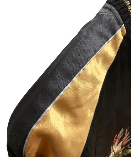 東洋エンタープライズ（トウヨウエンタープライズ）東洋エンタープライズ (トウヨウエンタープライズ) NO-175 五重塔 リバーシブルスカジャン レッド サイズ:SIZE XLの古着・服飾アイテム