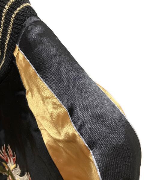 東洋エンタープライズ（トウヨウエンタープライズ）東洋エンタープライズ (トウヨウエンタープライズ) NO-175 五重塔 リバーシブルスカジャン レッド サイズ:SIZE XLの古着・服飾アイテム