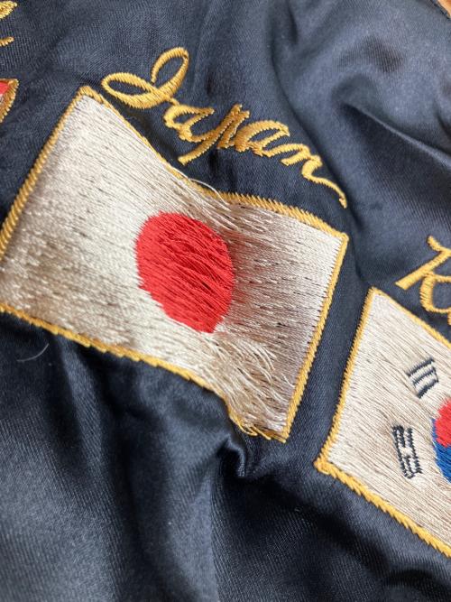 東洋エンタープライズ（トウヨウエンタープライズ）東洋エンタープライズ (トウヨウエンタープライズ) NO-175 五重塔 リバーシブルスカジャン レッド サイズ:SIZE XLの古着・服飾アイテム