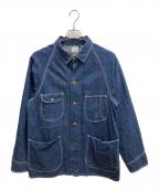 orSlowオアスロウ）の古着「デニムカバーオール」｜インディゴ