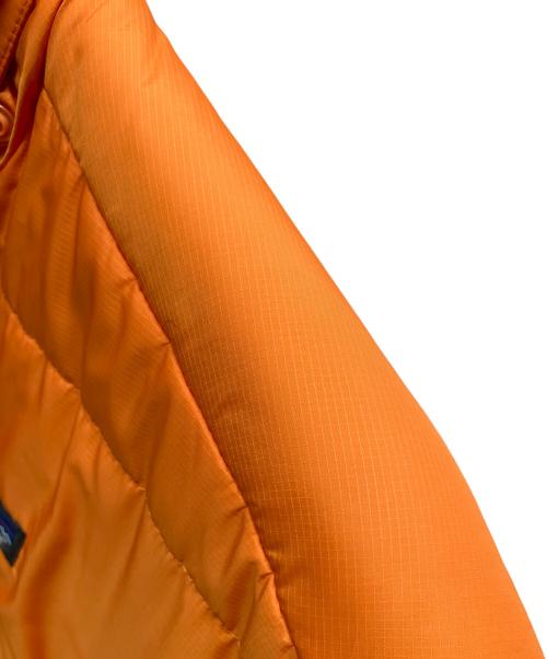 Patagonia（パタゴニア）Patagonia (パタゴニア) puff jacket 中綿ジャケット オレンジ サイズ:SIZE Sの古着・服飾アイテム