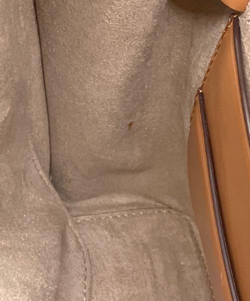 MICHAEL KORS（マイケル・コース）MICHAEL KORS (マイケル・コース) サッチェルラージ MKシグネチャー ベージュ×ブラウンの古着・服飾アイテム