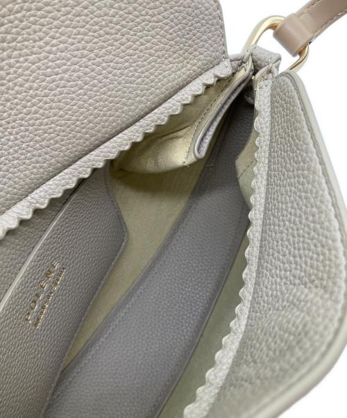 POLENE（ポレーヌ）POLENE (ポレーヌ) Tonca　ブザスバッグ ベージュの古着・服飾アイテム