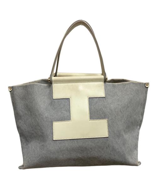 IACUCCI（イアクッチ）IACUCCI (イアクッチ) トートバッグ ホワイトの古着・服飾アイテム