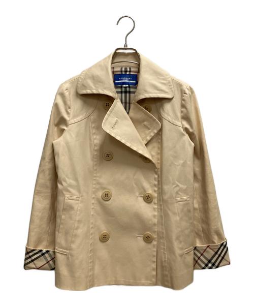 BURBERRY BLUE LABEL（バーバリー ブルー レーベル）BURBERRY BLUE LABEL (バーバリーロンドンブルーレーベル) ジャケット ベージュ サイズ:SIZE Mの古着・服飾アイテム