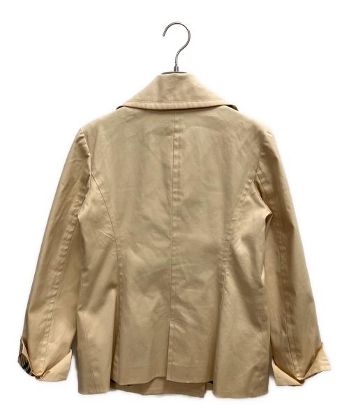 BURBERRY BLUE LABEL（バーバリー ブルー レーベル）BURBERRY BLUE LABEL (バーバリーロンドンブルーレーベル) ジャケット ベージュ サイズ:SIZE Mの古着・服飾アイテム