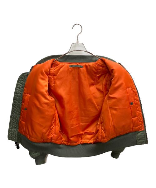 AVIREX（アヴィレックス）AVIREX (アヴィレックス) MA-1コマーシャルロゴ カーキ サイズ:SIZE Mの古着・服飾アイテム