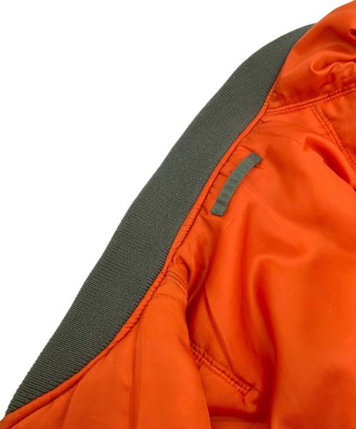 AVIREX（アヴィレックス）AVIREX (アヴィレックス) MA-1コマーシャルロゴ カーキ サイズ:SIZE Mの古着・服飾アイテム