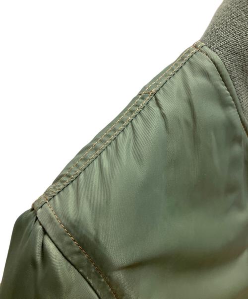 AVIREX（アヴィレックス）AVIREX (アヴィレックス) MA-1コマーシャルロゴ カーキ サイズ:SIZE Mの古着・服飾アイテム