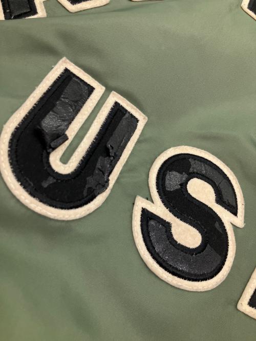 AVIREX（アヴィレックス）AVIREX (アヴィレックス) MA-1コマーシャルロゴ カーキ サイズ:SIZE Mの古着・服飾アイテム