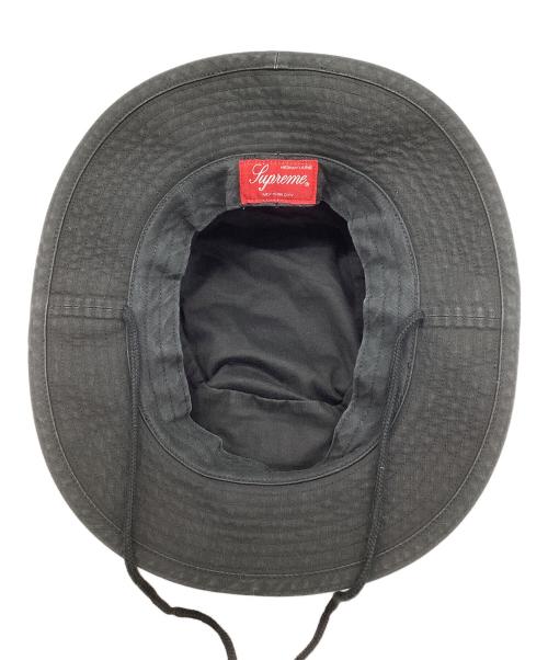 SUPREME（シュプリーム）SUPREME (シュプリーム) バケットハット ブラックの古着・服飾アイテム