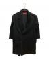PIACENZA（ピアチェンツァ）の古着「カシミヤコート トレンチコート」｜ブラック
