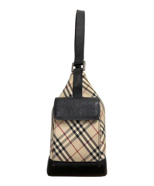 BURBERRY（バーバリー）BURBERRY (バーバリー) ワンショルダーバッグ ベージュ×ブラックの古着・服飾アイテム