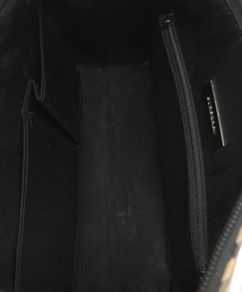 BURBERRY（バーバリー）BURBERRY (バーバリー) ワンショルダーバッグ ベージュ×ブラックの古着・服飾アイテム
