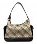 BURBERRY (バーバリー) ワンショルダーバッグ ベージュ×ブラック：28000円