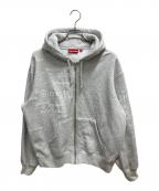 SUPREMEシュプリーム）の古着「Special Zip Up Hooded Sweatshirt（スペシャルジップアップ フーディースウェットシャツ）」｜グレー