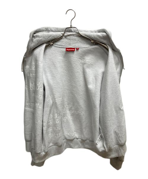 SUPREME（シュプリーム）SUPREME (シュプリーム) Special Zip Up Hooded Sweatshirt（スペシャルジップアップ フーディースウェットシャツ） グレー サイズ:SIZE Mの古着・服飾アイテム