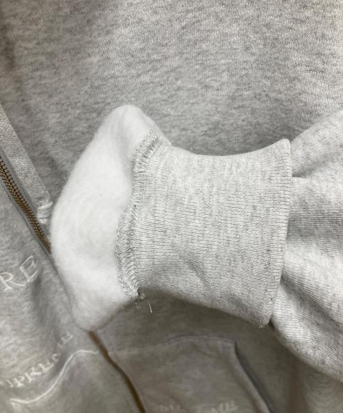 SUPREME（シュプリーム）SUPREME (シュプリーム) Special Zip Up Hooded Sweatshirt（スペシャルジップアップ フーディースウェットシャツ） グレー サイズ:SIZE Mの古着・服飾アイテム