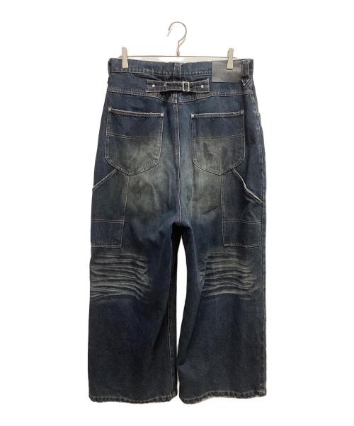 B.BALLSY（ボールジーブラザーズ）B.BALLSY (ボールジーブラザーズ) デニムパンツ インディゴ サイズ:SIZE Lの古着・服飾アイテム