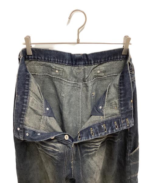 B.BALLSY（ボールジーブラザーズ）B.BALLSY (ボールジーブラザーズ) デニムパンツ インディゴ サイズ:SIZE Lの古着・服飾アイテム